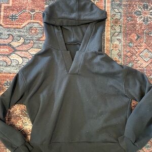 Gray Hooded Sweatshirt